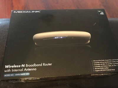 Medialink MWN-WAPR150N 150 Mbps 4-Port 10/100 Wireless N Router - Image 1 of 4
