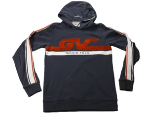 Givenchy Paris GV World Tour Hoodie Sweater Kids 12+ Retro Logo Motocross Runway - Picture 1 of 11
