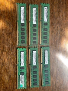 MT9KSF25672AZ-1G4M1ZE Micron 12GB (6 x2GB) PC3L-10600E-9-11-D1 Server Memory RAM - Picture 1 of 2