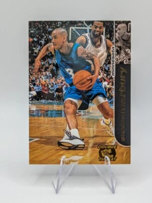Stephon Marbury 1998 Press Pass Double Threat RC #38 Timberwolves Foto 1 de 2