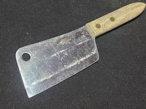 Bonny Messer Mini Spalter Käse Edelstahl 6,5"" Holzgriff Japan Vintage - Bild 1 von 3