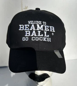 University of South Carolina Gamecock Football BEAMER BALL Black cap - Picture 1 of 2