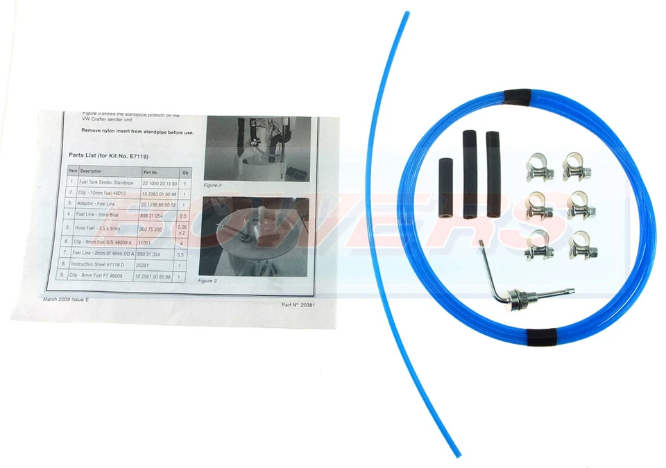 KIT DE RECOGIDA DE COMBUSTIBLE EBERSPACHER RENAULT MASTER TRAFFIC VAUXHALL MOVANO VIVARO E7119 Foto 1 de 1