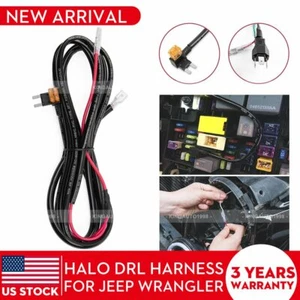 Arnés DRL 7 pulgadas cable de conversión de faros LED para Jeep Wrangler JK TJ/Camiones - Imagen 1 de 10