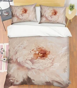 3D Peony Dream G3243 Bed Pillowcases Quilt Duvet Cover Skromova Marina Erin - Picture 1 of 6