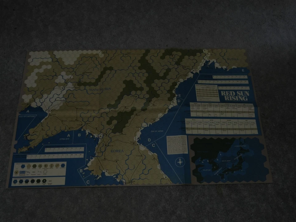 SPI: Red Sun Rising: Map - Image 1 of 1