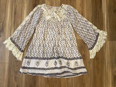 Camisa de vestir Free People bohemia talla XS Foto 1 de 4