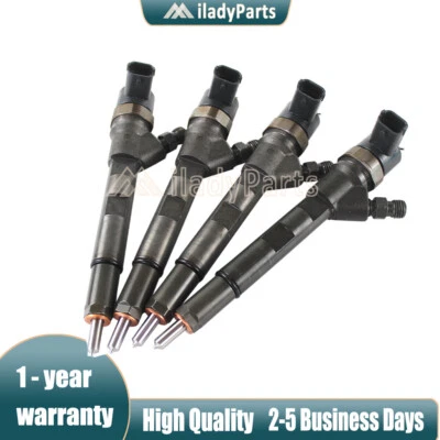 4PCS Fuel Injectors 510990024 0445110059 For Jeep Chrysler 2.5/2.8 Crd LDV Maxus — 第 1/4 张图片