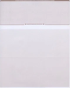 2500 Blank Check Stock Paper - QuickBooks Computer Checks on Top - Brown Diamond - Picture 1 of 6