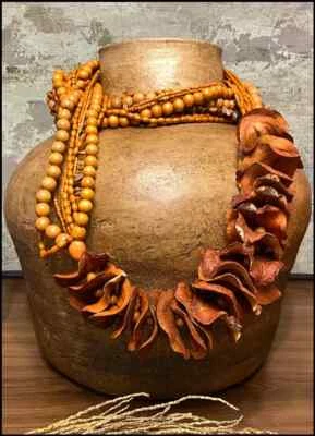 Joyería Collar de Mesa Joyería Brasileña Hecha a Mano - Hecho a Mano Brasil Co Artesanos Foto 1 de 4