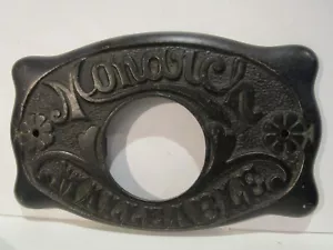 Vintage Malleable Monawich Wood Stove Piece Cast Iron 44 1/2 B  - Picture 1 of 5