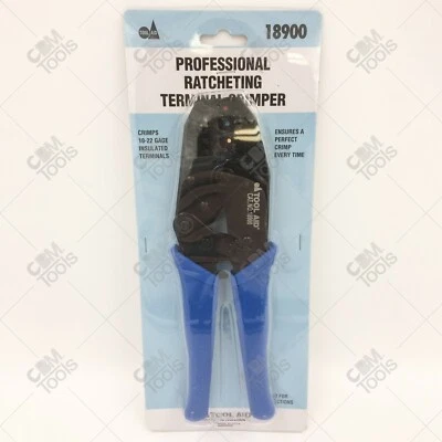 TOOL-AID Tool Aid 18900 Professional Ratcheting Terminal Crimper