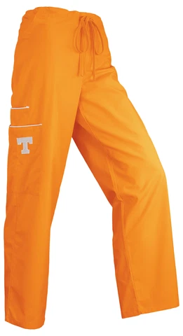 Fabrique Innovations NCAA Unisex Tennesse Volunteers Team Color Scrub Pants Cover