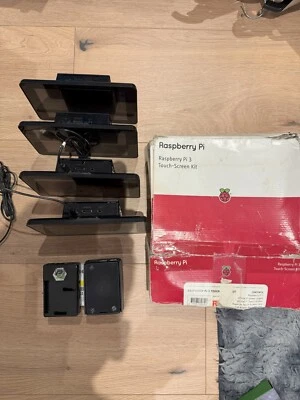 Raspberry Pi 3 with touch kit x4 + Raspberry Pi 3 x3 (Available Individually) - Image 1 of 3