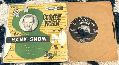 Hank Snow: Country Pickin' 45 EP RCA Victor/US EPA-546 w/cover VG Foto 1 de 2