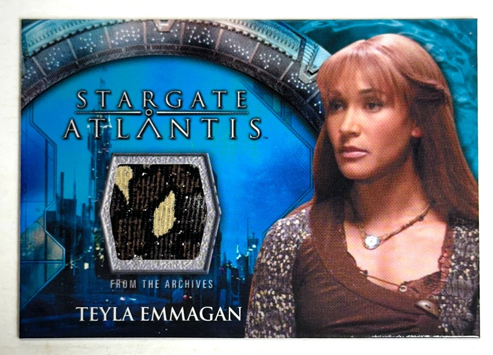 2009 Stargate Atlantis Costume Card Teyla Emmagin - Image 1 of 2