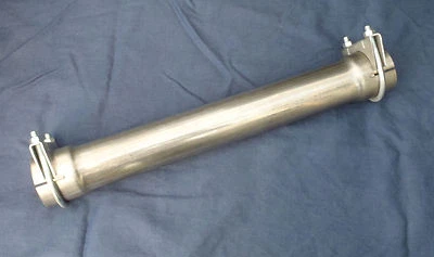 Renault Clio Sport 197/200 Centre silencer mid silencer delete pipe de-res pipe - Image 1 of 4