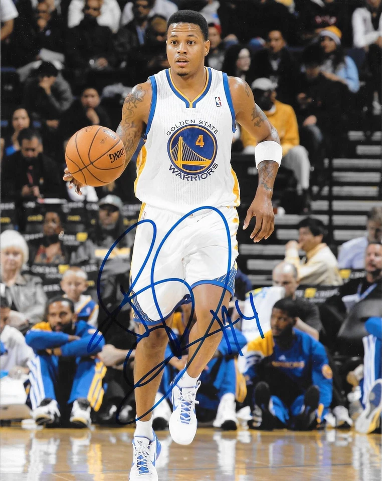 Foto autografiada de 8x10 firmada por Brandon Rush de los Golden State Warriors Foto 1 de 1