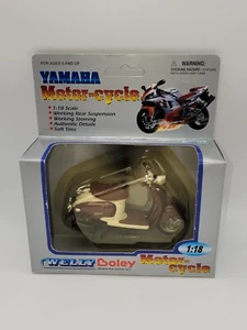 Welly Yamaha 1:18 Vino YJ50R 1999 Diecast Model Motorcycle NRFB - Picture 1 of 6