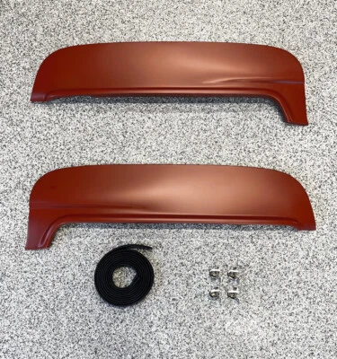 Faldones de guardabarros de acero de montaje empotrado para Ford y Mercury 1952-1954 Foto 1 de 4