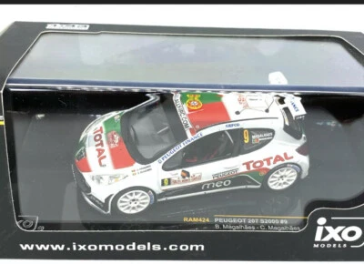 1:43 Escala IXO Peugeot 207 S2000 Rally Car - B Magalhaes Monte Carlo Rally 2010 Foto 1 de 4