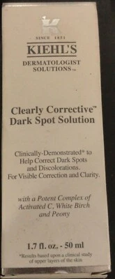 Solución para manchas oscuras Kiehl's Clearly Corrective (1,7 oz / 50 ml) NUEVA (J3) Foto 1 de 2