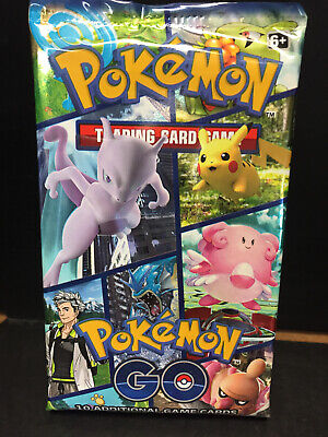 1x Pokemon Go Booster Pack (10 Cards, /078) From Factory Sealed Gift Box • 4.99$