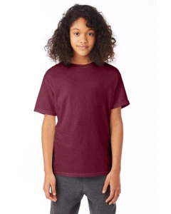 Hanes 5370 Youth 50/50 T-Shirt - Picture 1 of 27