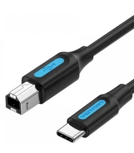 Premium Shielded USB Type C to USB 2.0 Type B Male 1m Printer Cable Lead Vention - Picture 1 of 7