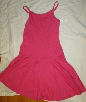 Nuevo Vestido Solero Talbot's Niñas Talla 16 Nuevo con Etiquetas 100% Algodón Tejido Trenza ¡SUAVE! Niños Foto 1 de 4