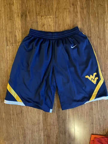 West Virginia Mountaineers NCAA Nike Shorts Size L Cover