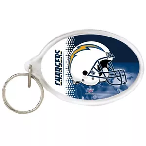 Los Angeles Chargers Wincraft NFL Acrylic Helmet Oval Key Ring FREE SHIP!! - Picture 1 of 1