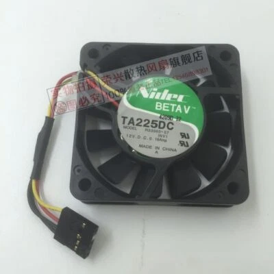 nidec TA225DC R33965-57 60*60*15mm 12V 0.16A 3-wire cooling fan - Image 1 of 3