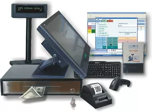 Sistema Touchsreen Quality Point Of Sale (POS) per negozi al dettaglio e punti di assistenza - Foto 1 di 6
