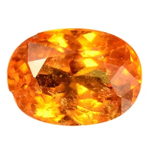 1.26 Ct. Charming Juicy Color Mandarin Garnet Gem WITH GLC CERTIFY - Picture 1 of 1