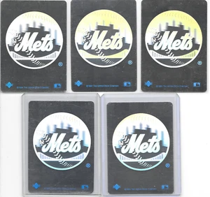 1991 New York Mets Upper Deck Hologram Insert Baseball Card Lot of 5 Cards - Imagen 1 de 2