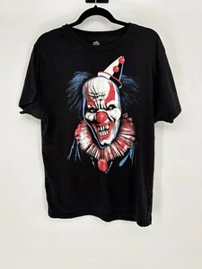 Mischievous Killer Clown T-shirt Nightmare Horror Halloween Men's T-shirt Large - Picture 1 of 8