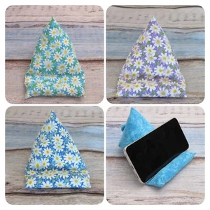 Cell Phone Pillow, Cell Phone Pillow, Fabric Phone Stand, Phone Wedge Stand - Picture 1 of 9