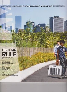 LANDSCAPE ARCHITECTURE MAGAZINE Vol.105 #6 JUN 2015, CIVILIAN RULE. - Picture 1 of 1