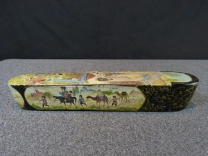 Pencil Box 20 Century Pattern Persan Style Kadjar Persian 19 Art Islamic Middle - Picture 1 of 22