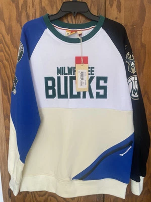 NWT Milwaukee Bucks Pupil Brand Crewneck Sweatshirt Size L  $156 - Image 1 of 4