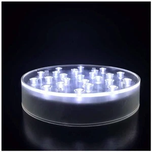 Led Light Base - 6 Inch Round Display Pedestal Light Stand Plate Flat for 3D ... - Picture 1 of 8