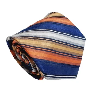 Corbata de diseñador Stacy Adams multicolor a rayas para hombre tela jacquard 62x3,5" - Imagen 1 de 5