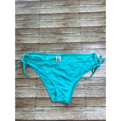 Parte inferior de natación Mossimo verde menta XL con corbata lateral ojo de cerradura para mujer Foto 1 de 4