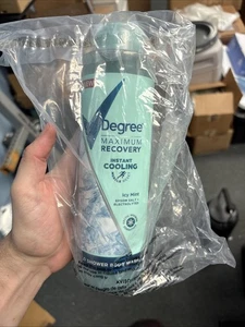 Degree Maximum Recovery Instant Cooling Icy Mint Cold Shower Body Wash 22oz - Picture 1 of 1