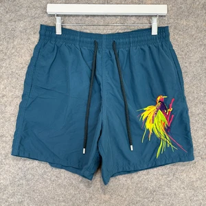 Vilebrequin Motu Birds of Paradise Embroidered Shorts Large Limited Edition #329 - Picture 1 of 15