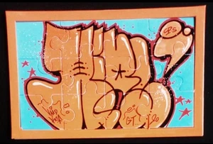 WIRE978 DRAWING ON PUZZLE+STICKER ZENOY/PRO176/NASTY/QUIK/MOZE/MODE2/BANDO/TAKI - Picture 1 of 1