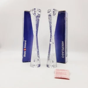 Candelabros de reloj de arena vintage Iittala Arkipelago de Tino Sarpenava - Imagen 1 de 15