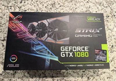 ASUS NVIDIA GeForce ROG STRIX GTX1080 GAMING 8GB GDDR5X Graphics Video Card - Image 1 of 4
