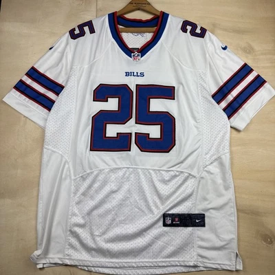 Buffalo Bills LeSean McCoy Nike On Field 白色刺绣球衣 48 码 — 第 1/4 张图片